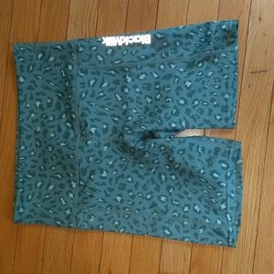 Blackmilk City Kitty Olive Bike Shorts - Limited